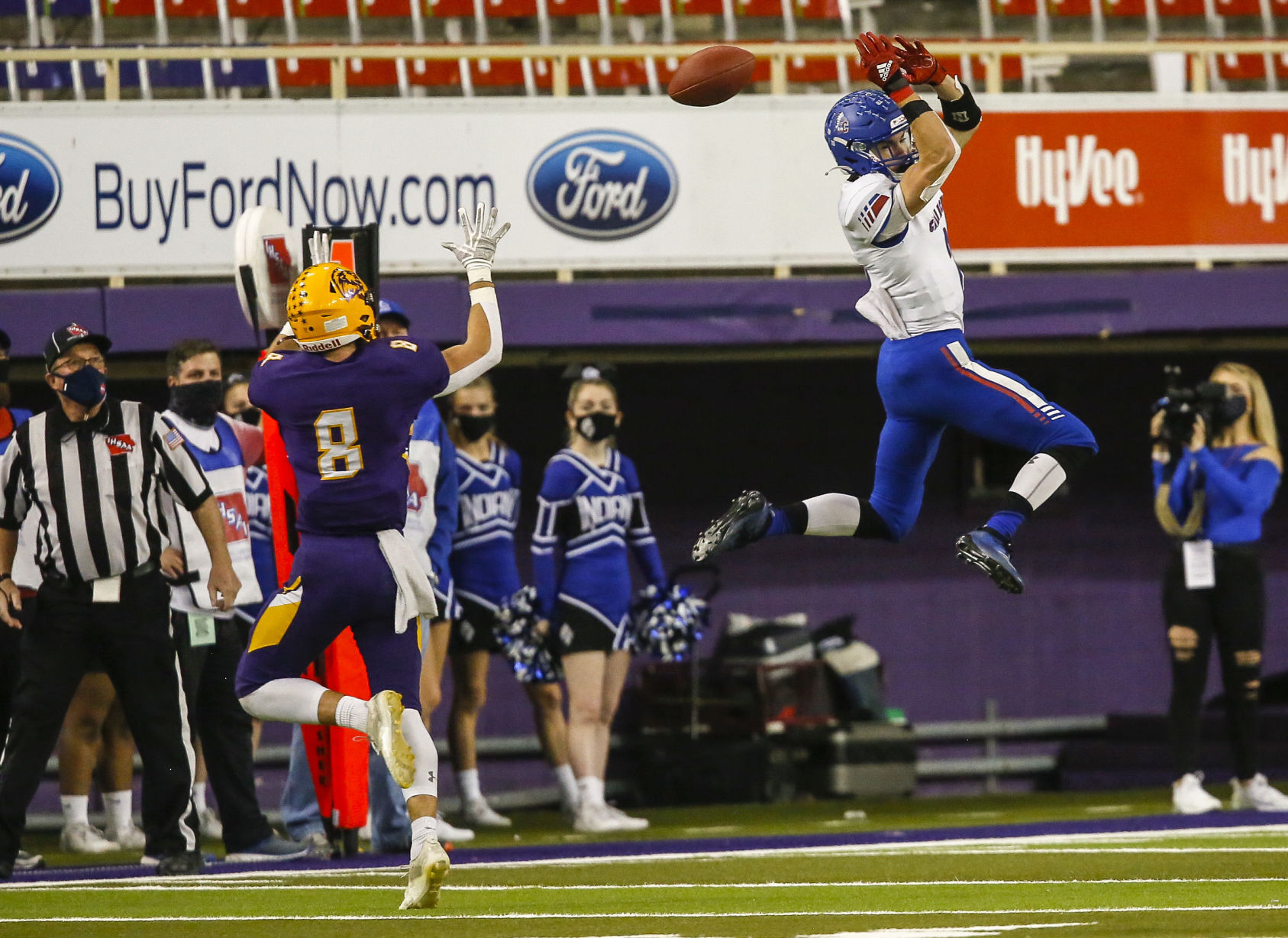 State Football 2A Central Lyon/George-Little Rock vs. Camanche 4